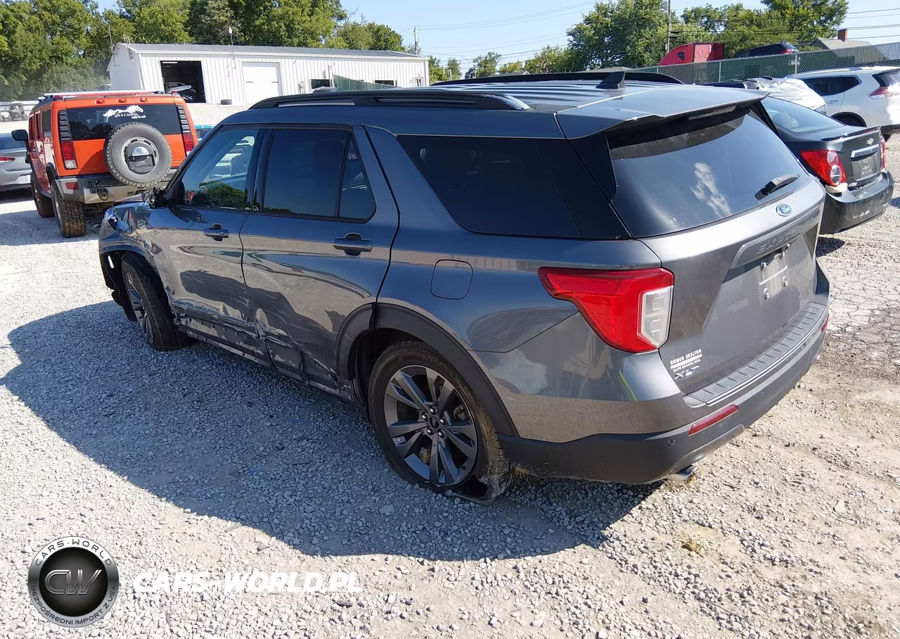 2021 Ford Explorer Xlt VIN:1FMSK7DHXMGA37593 - 3