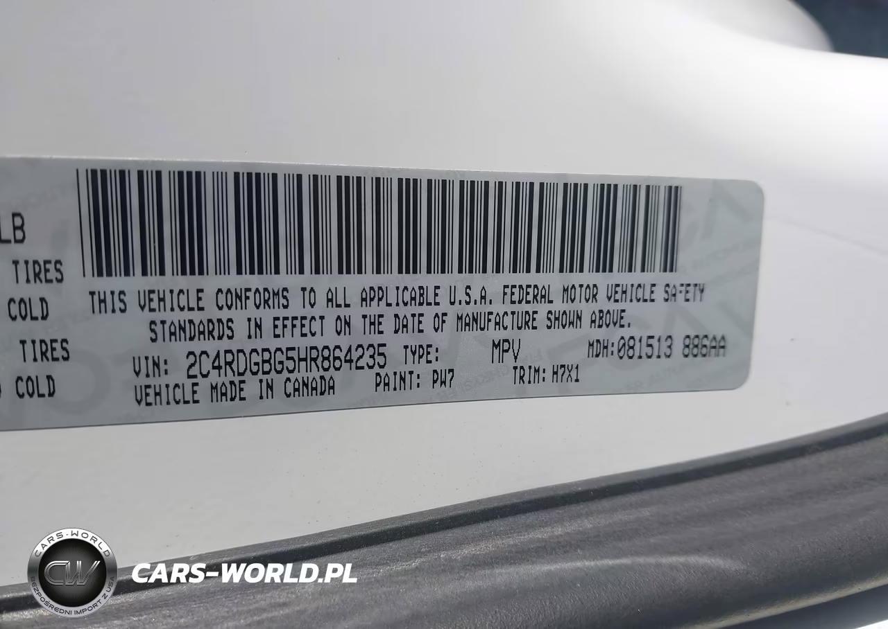 2017 Dodge Grand Caravan Se VIN:2C4RDGBG5HR864235 - 9