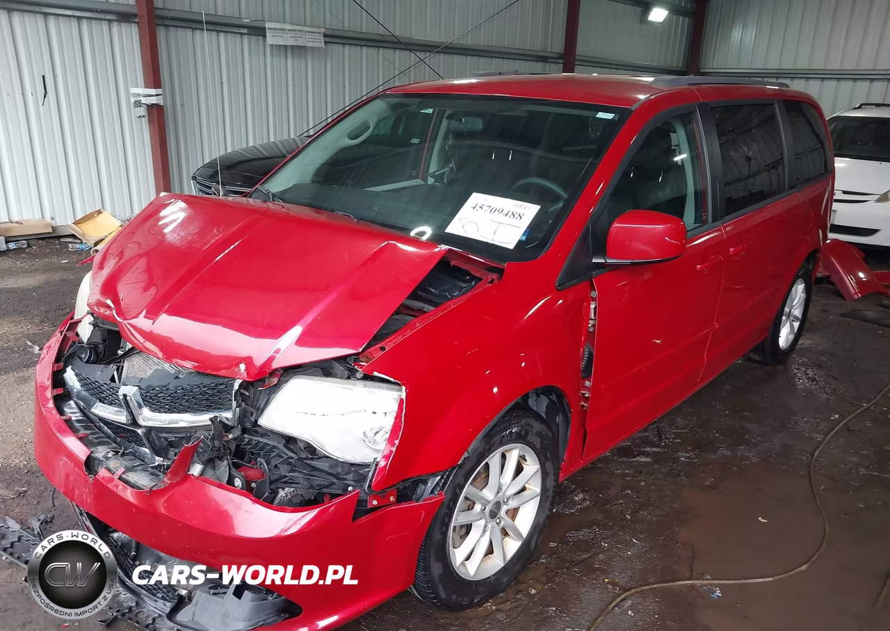 2014 Dodge Grand Caravan Sxt VIN:2C4RDGCG9ER477598 - 2