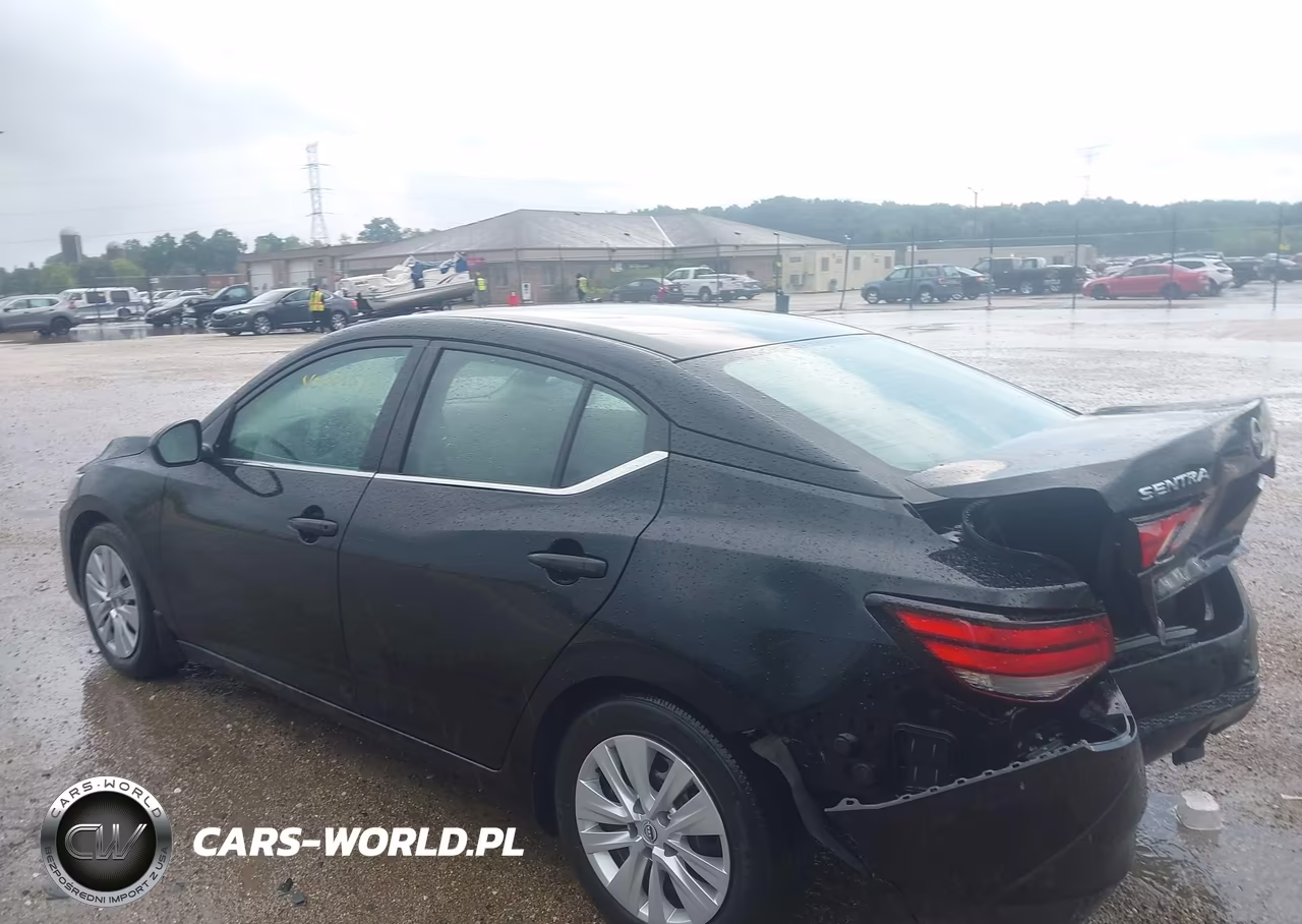 2024 Nissan Sentra S Xtronic Cvt VIN:3N1AB8BV2RY205637 - 3