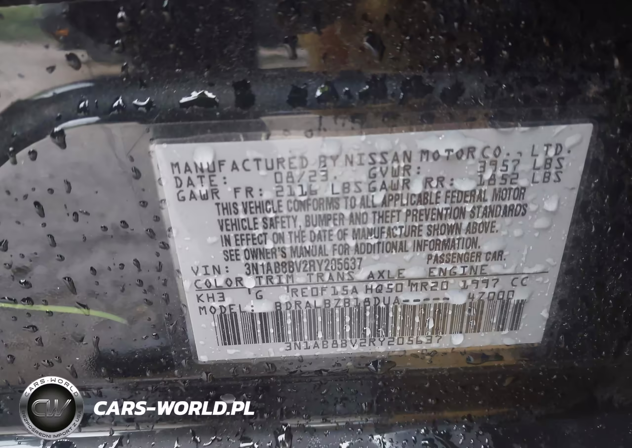 2024 Nissan Sentra S Xtronic Cvt VIN:3N1AB8BV2RY205637 - 9