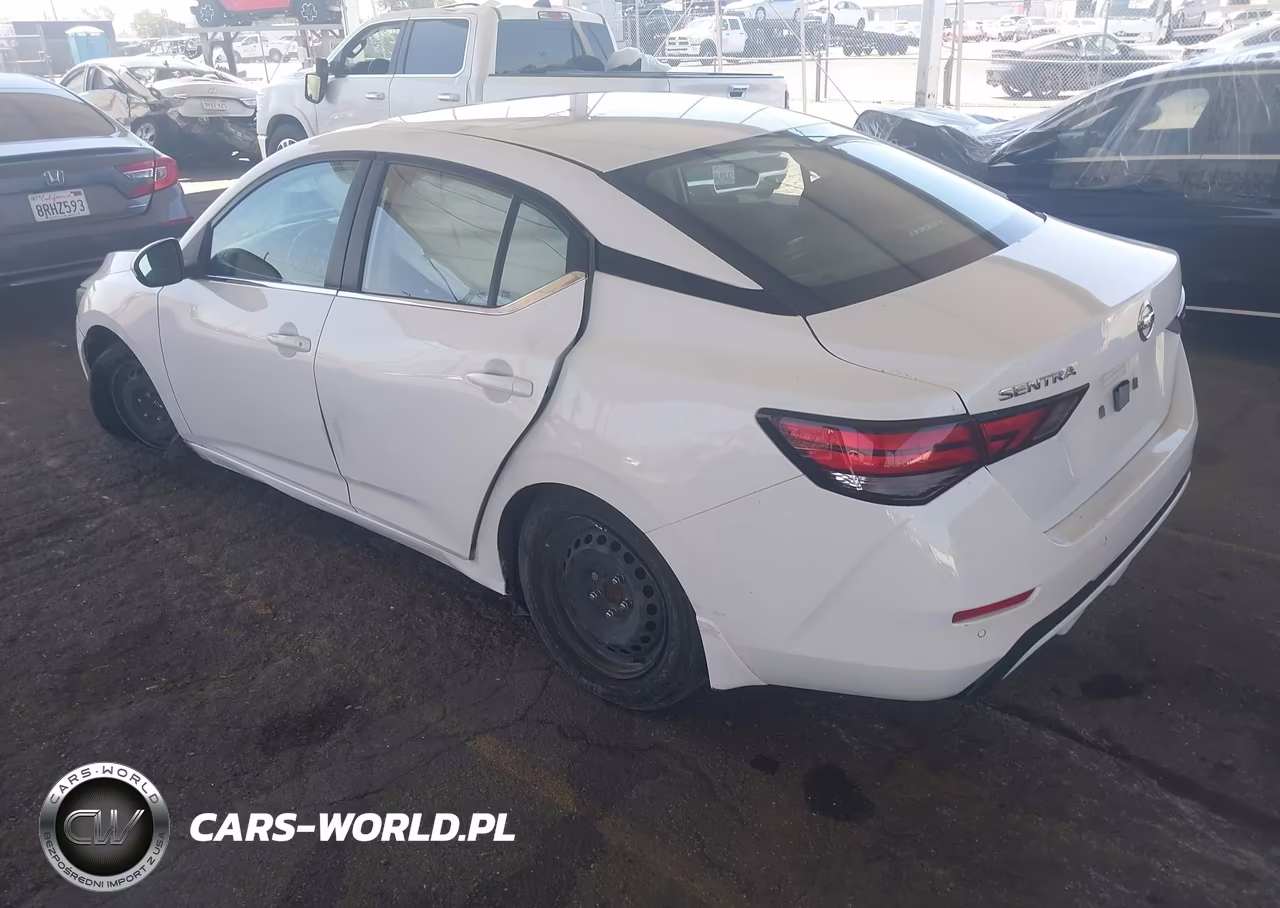2020 Nissan Sentra S Xtronic Cvt VIN:3N1AB8BV9LY293660 - 3