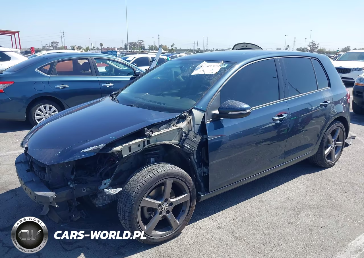 2012 Volkswagen Golf 2.5L 4-Door VIN:WVWDB7AJ8CW315707 - 2