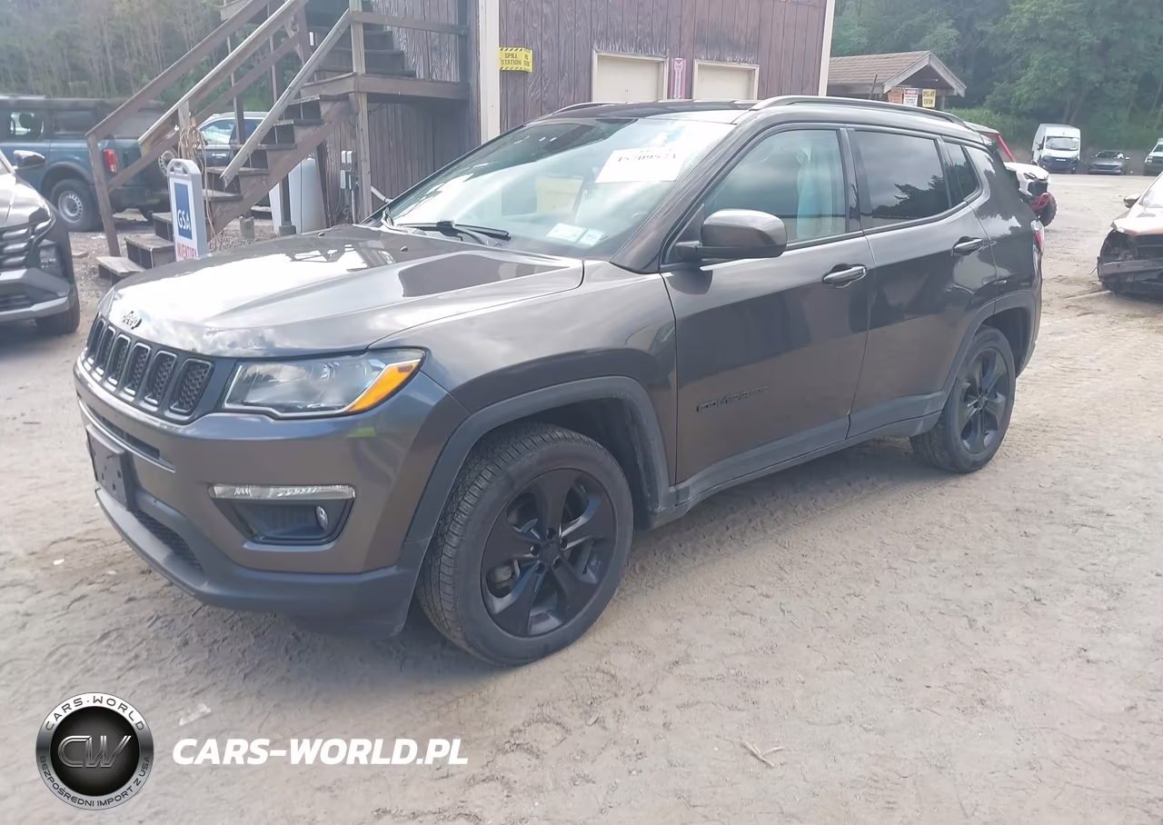 2021 Jeep Compass Altitude 4X4 VIN:3C4NJDBB6MT515523 - 2