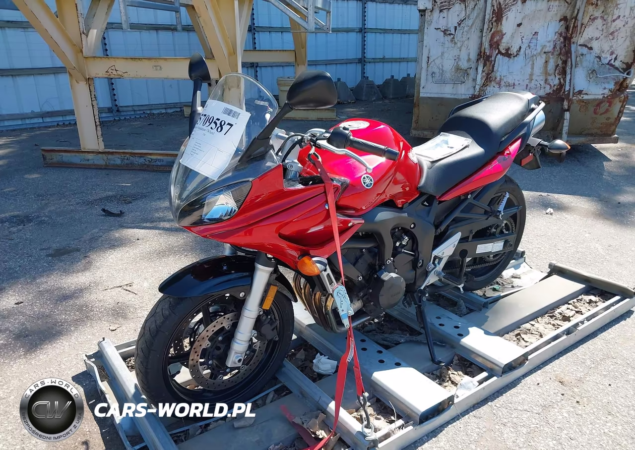 2006 Yamaha Fz6 S VIN:JYARJ08E66A007585 - 2