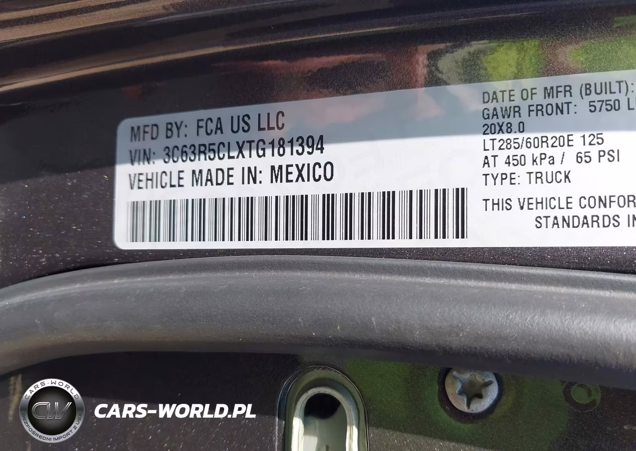 2026 Ram 2500 Warlock 4X4 6'4 Box VIN:3C63R5CLXTG181394 - 8