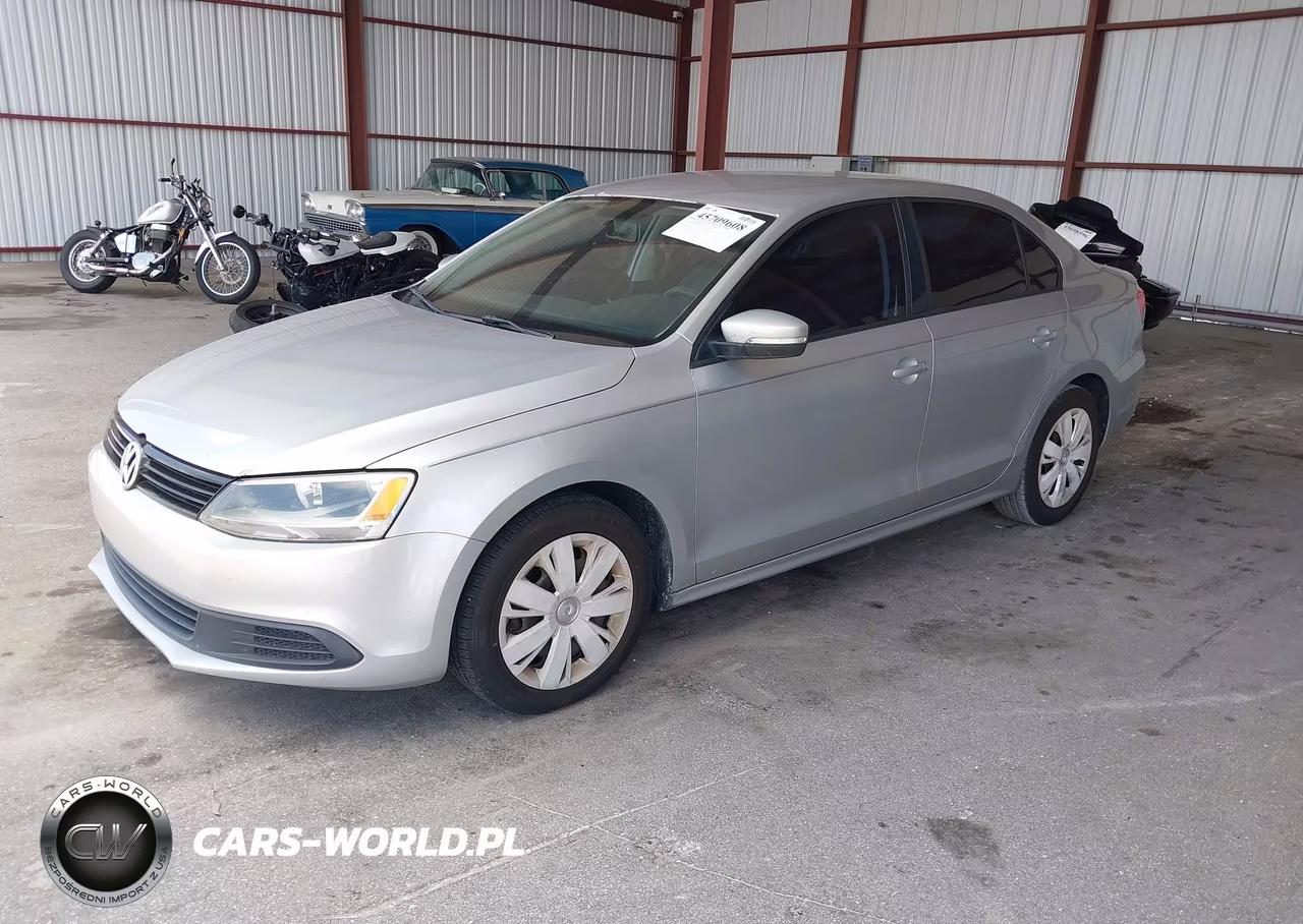 2012 Volkswagen Jetta 2.5L Se VIN:3VWDP7AJ8CM386078 - 2