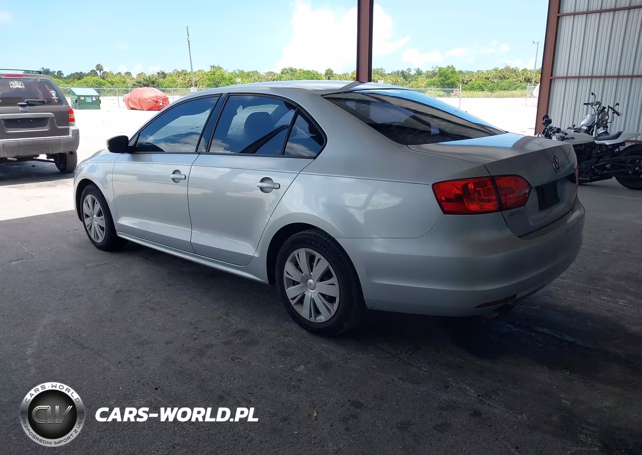 2012 Volkswagen Jetta 2.5L Se VIN:3VWDP7AJ8CM386078 - 3