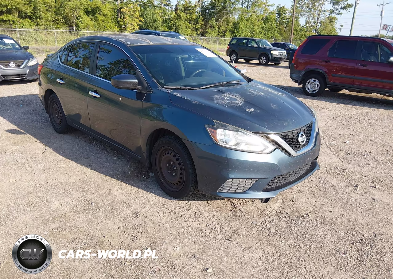 2016 Nissan Sentra Sv VIN:3N1AB7AP6GY260795 - 1