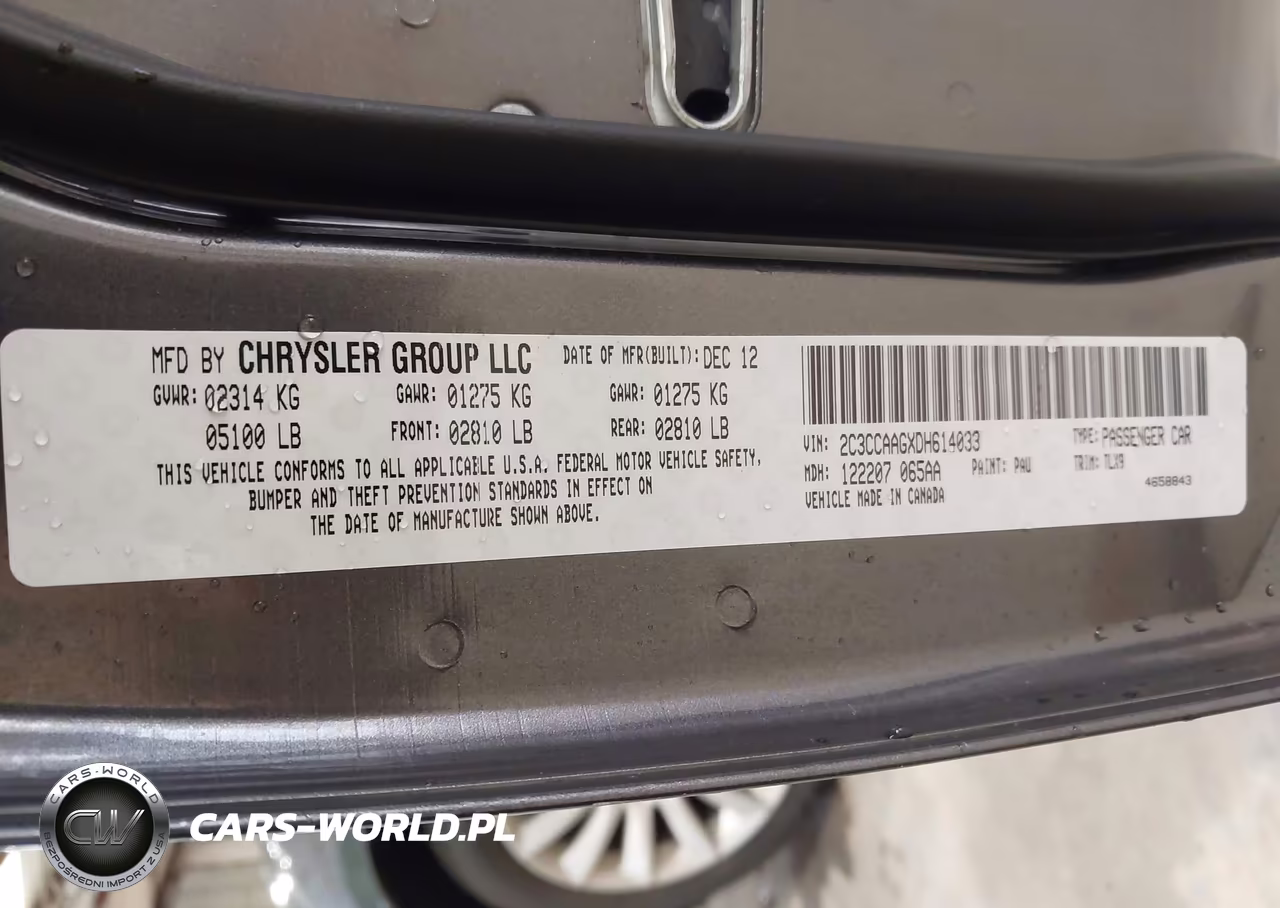 2013 Chrysler 300 Motown VIN:2C3CCAAGXDH614033 - 9
