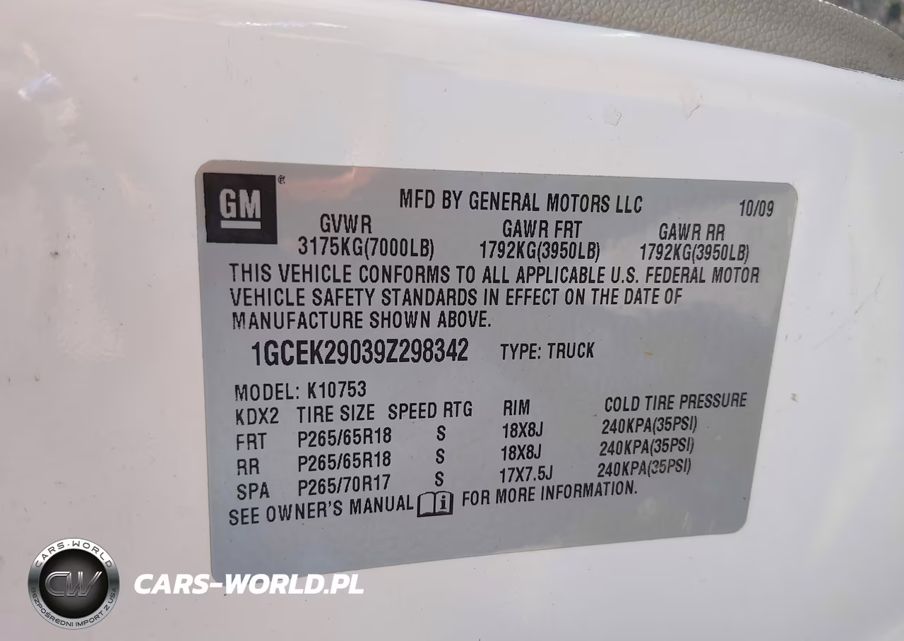 2009 Chevrolet Silverado 1500 Lt VIN:1GCEK29039Z298342 - 9
