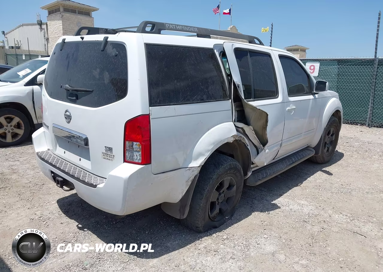 2007 Nissan Pathfinder Se VIN:5N1AR18U77C638953 - 4
