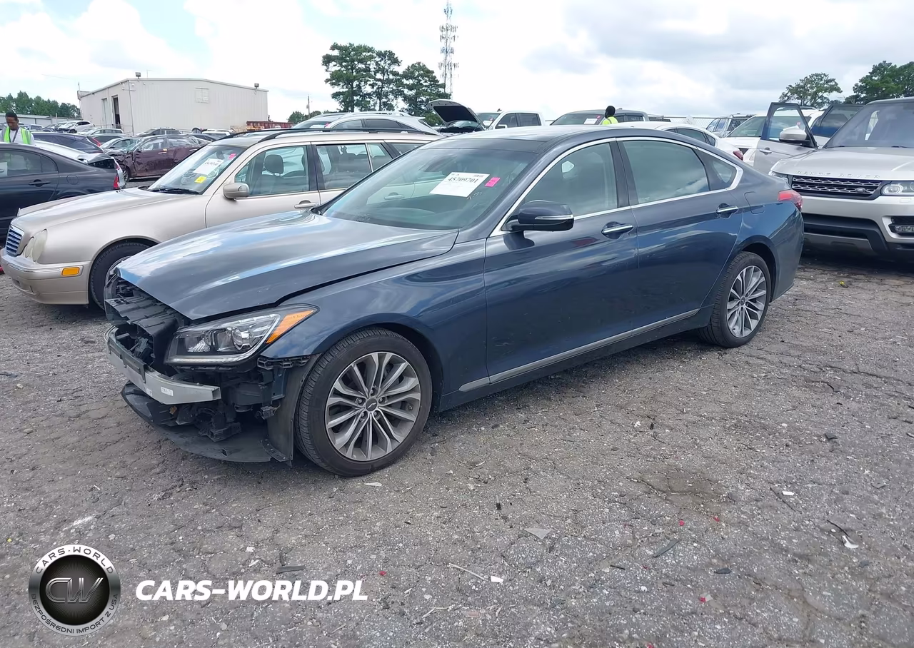 2017 Genesis G80 3.8 VIN:KMHGN4JE6HU188461 - 2