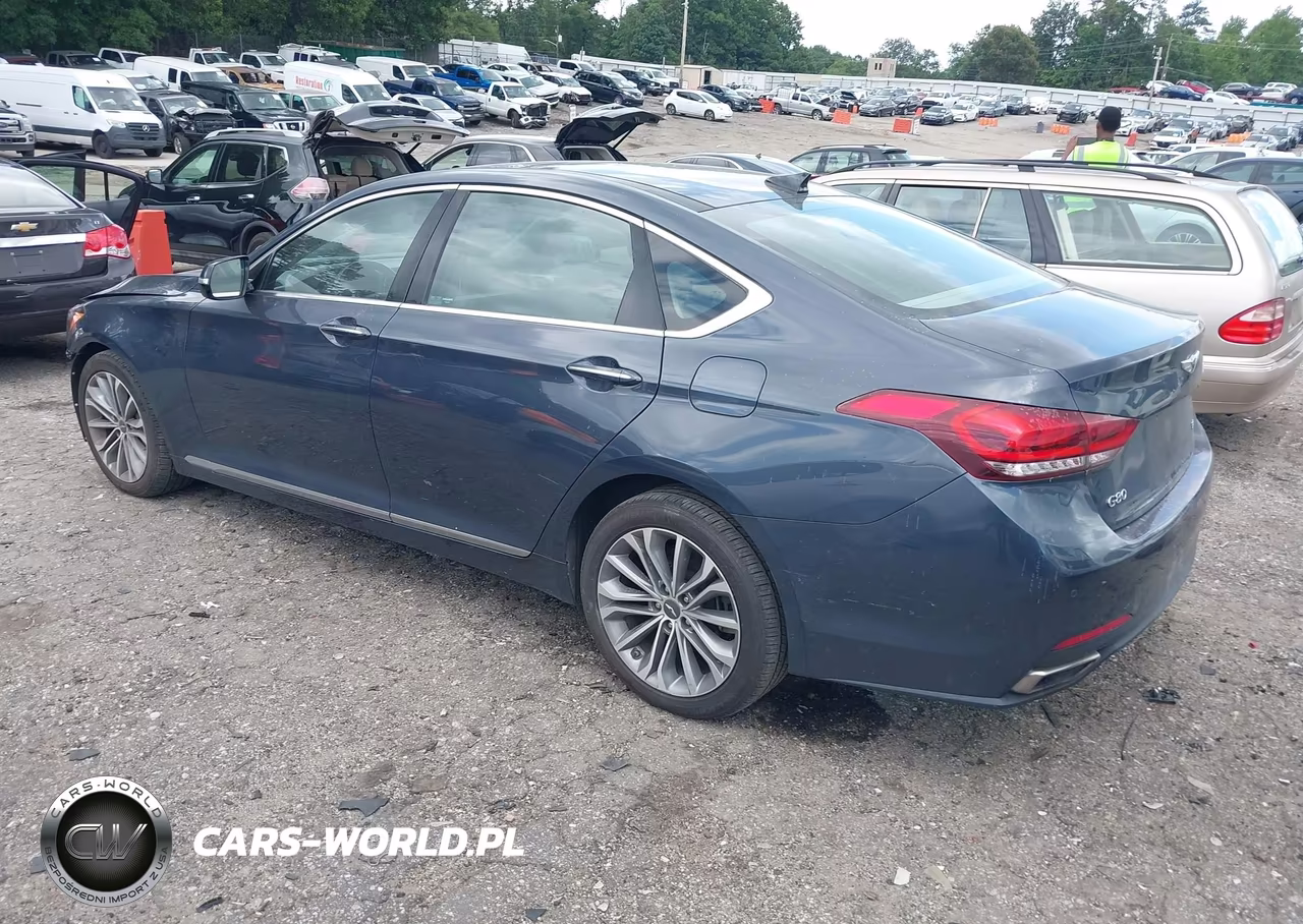 2017 Genesis G80 3.8 VIN:KMHGN4JE6HU188461 - 3