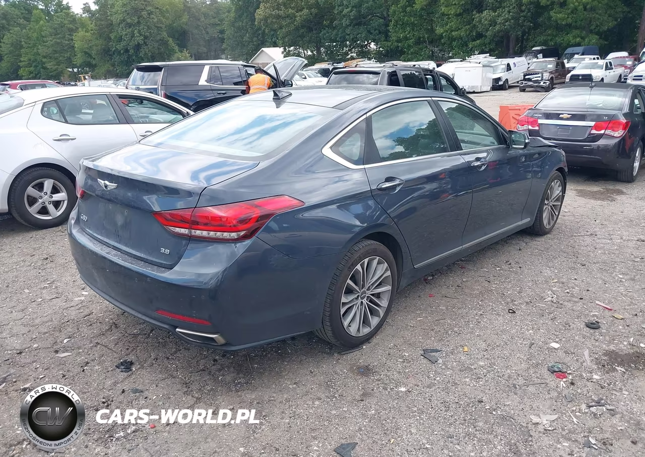 2017 Genesis G80 3.8 VIN:KMHGN4JE6HU188461 - 4