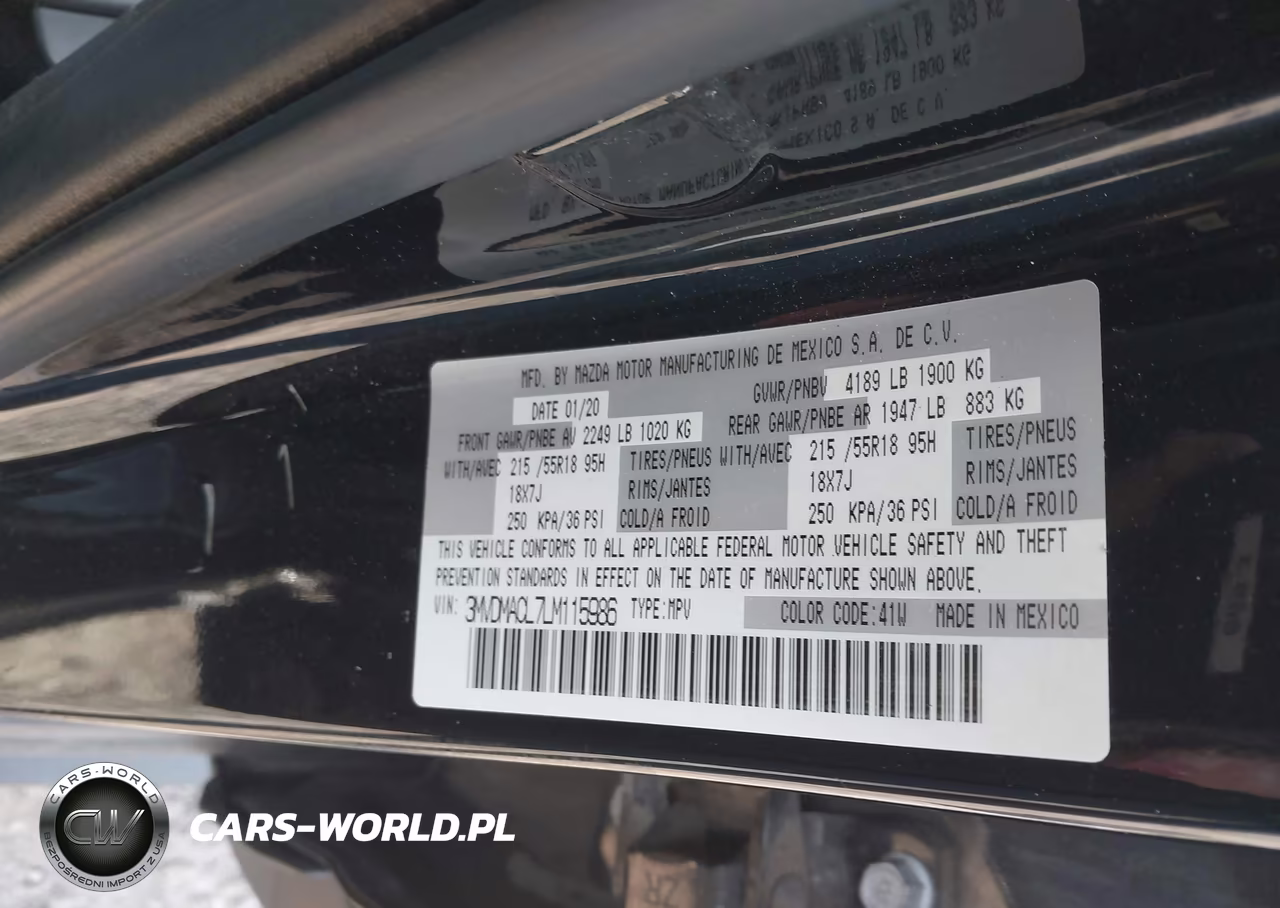 2020 Mazda Cx-30 Select Package VIN:3MVDMACL7LM115986 - 9