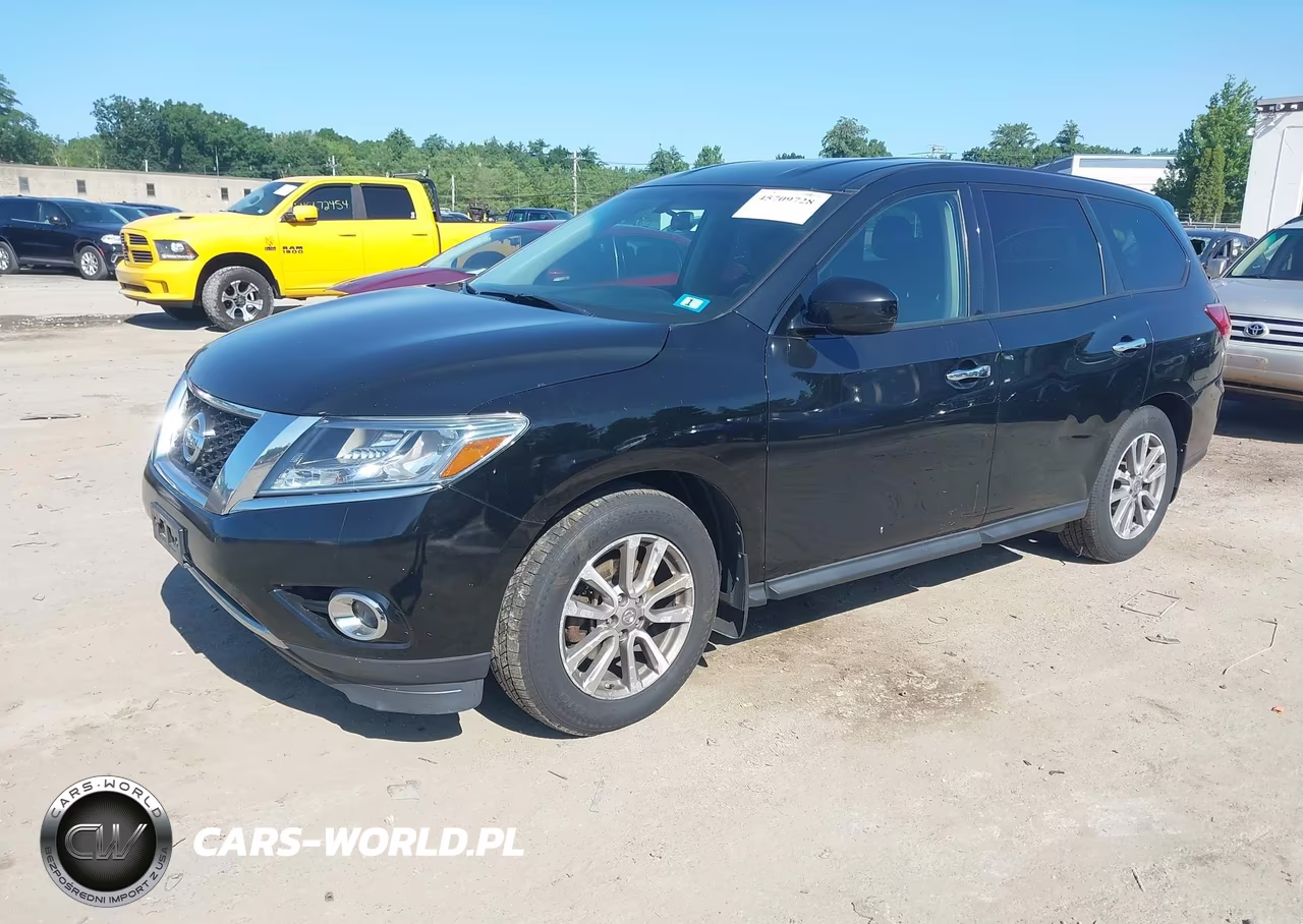 2015 Nissan Pathfinder S VIN:5N1AR2MM3FC619472 - 2
