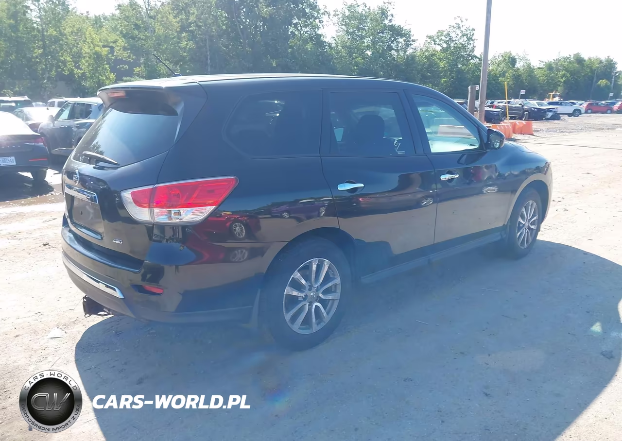 2015 Nissan Pathfinder S VIN:5N1AR2MM3FC619472 - 4