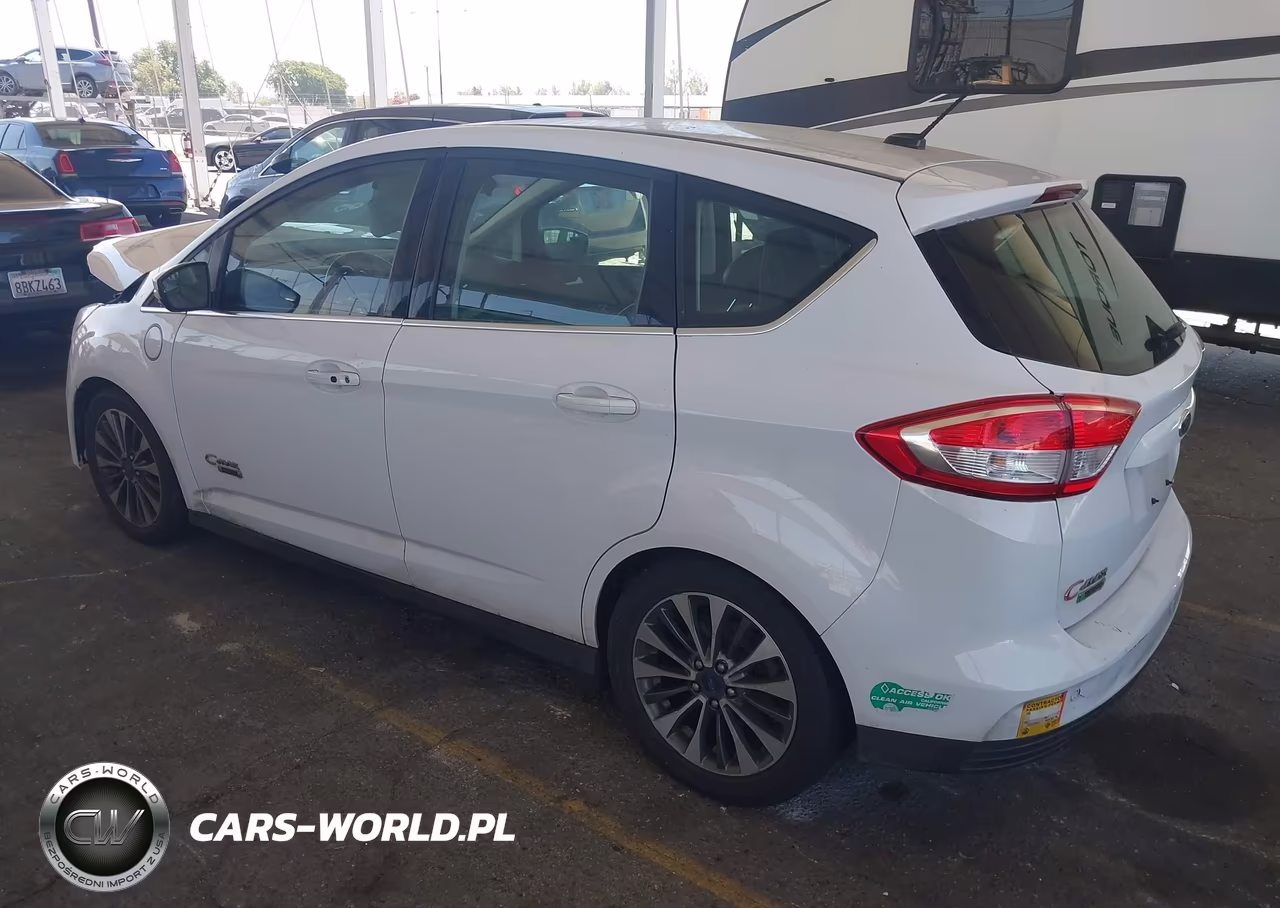 2017 Ford C-Max Energi Titanium VIN:1FADP5FU7HL108331 - 3