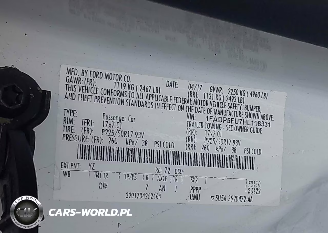 2017 Ford C-Max Energi Titanium VIN:1FADP5FU7HL108331 - 9