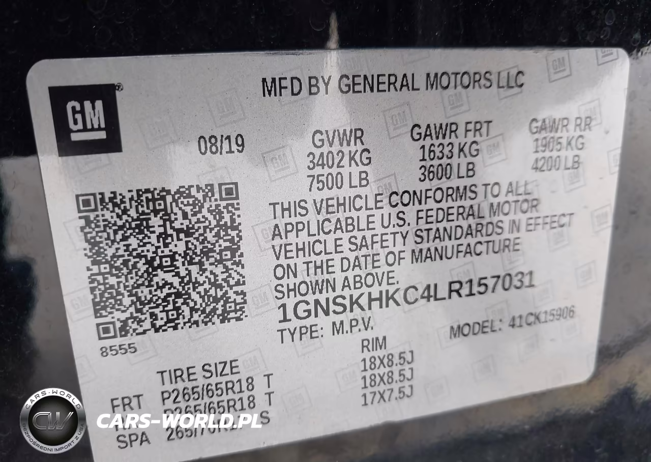 2020 Chevrolet Suburban 4Wd Lt VIN:1GNSKHKC4LR157031 - 9
