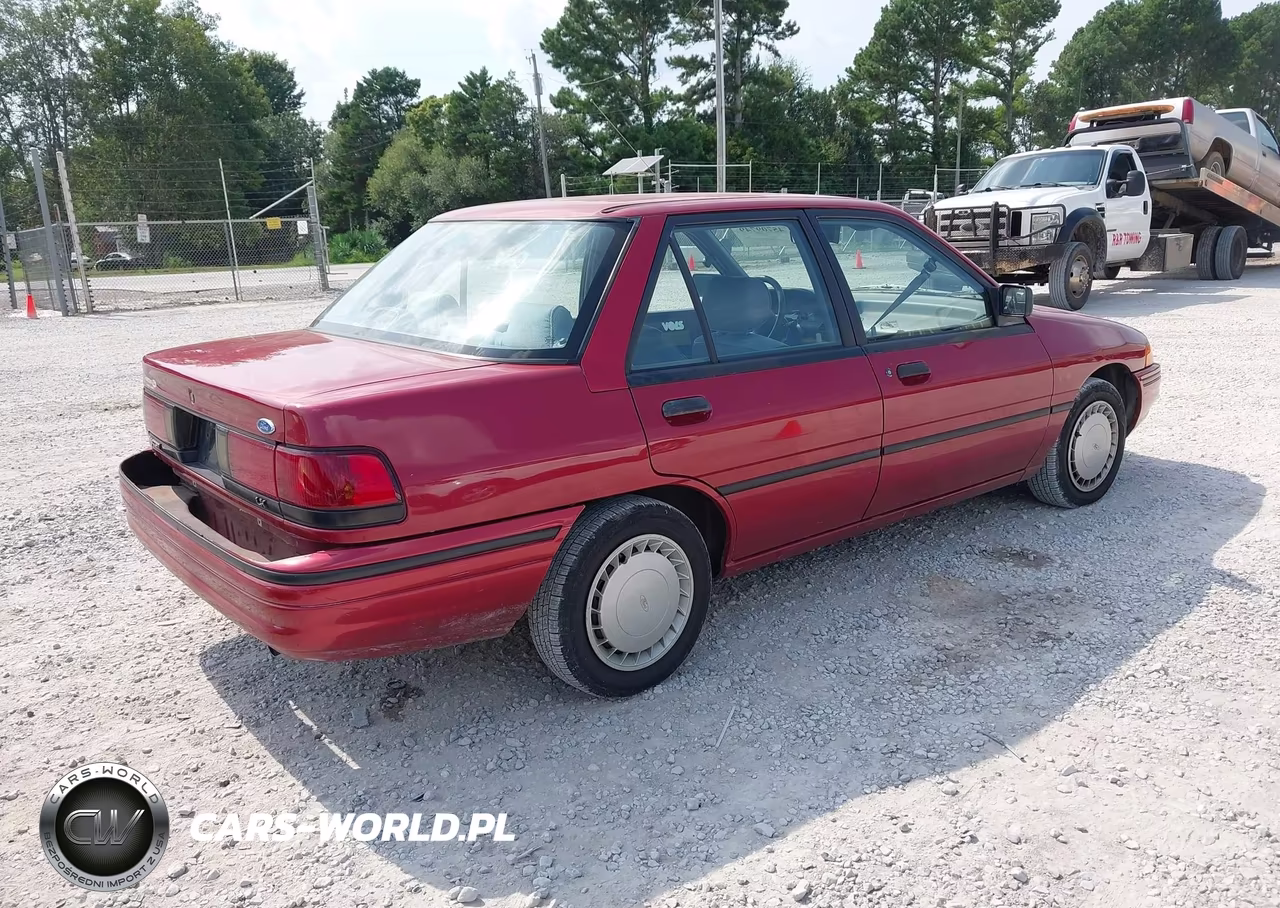 1993 Ford Escort Lx VIN:3FAPP13JXPR157040 - 4