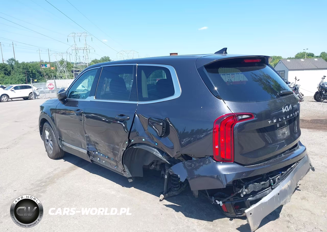 2025 Kia Telluride Lx VIN:5XYP24GC7SG641174 - 3