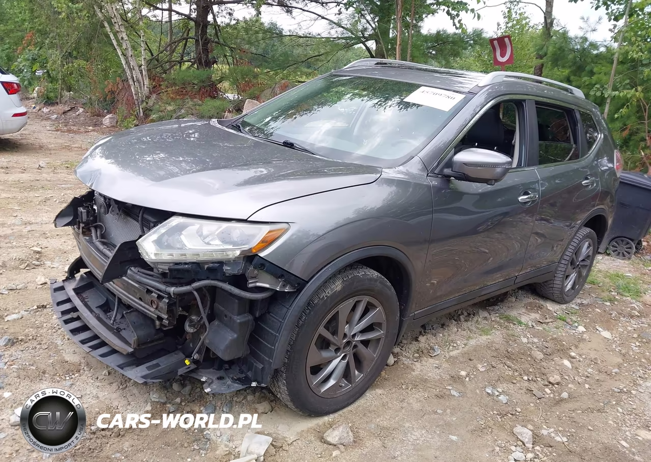 2016 Nissan Rogue Sl VIN:5N1AT2MV3GC766743 - 2