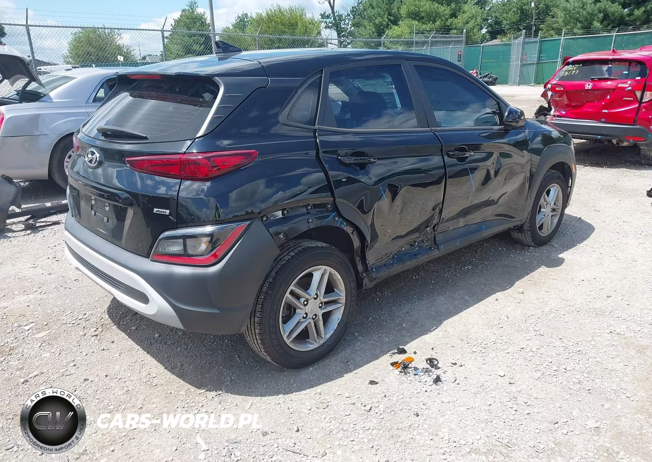 2022 Hyundai Kona Se VIN:KM8K2CAB0NU839551 - 4