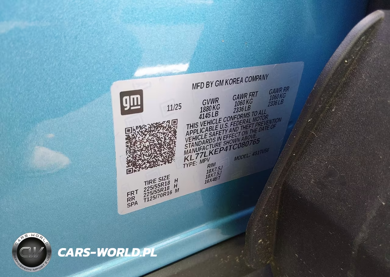 2026 Chevrolet Trax Fwd Activ VIN:KL77LKEP4TC080765 - 9