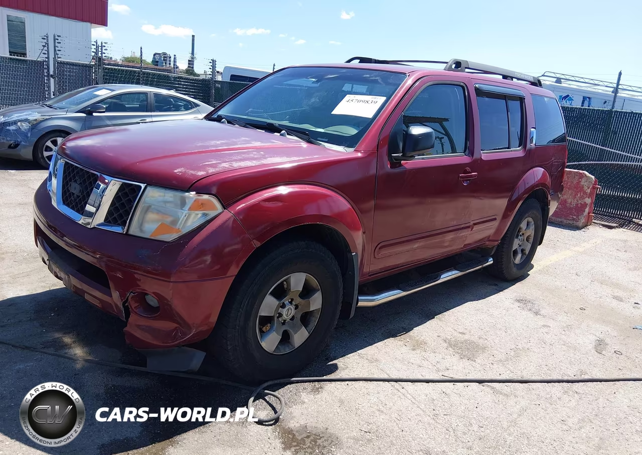 2005 Nissan Pathfinder Xe VIN:5N1AR18W75C772280 - 2