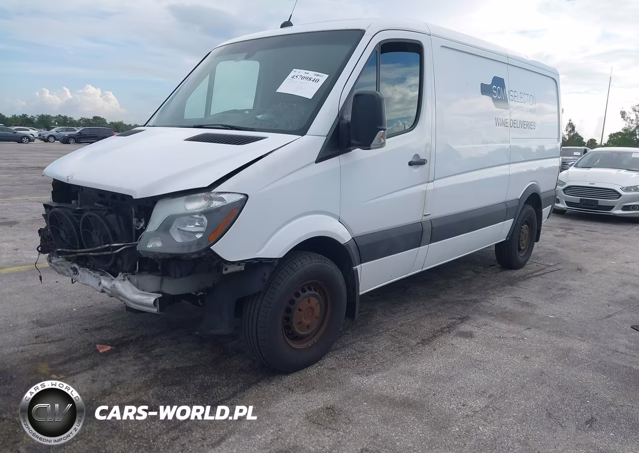 2016 Mercedes-Benz Sprinter 2500 Normal Roof VIN:WD3PE7DD6GP254104 - 2