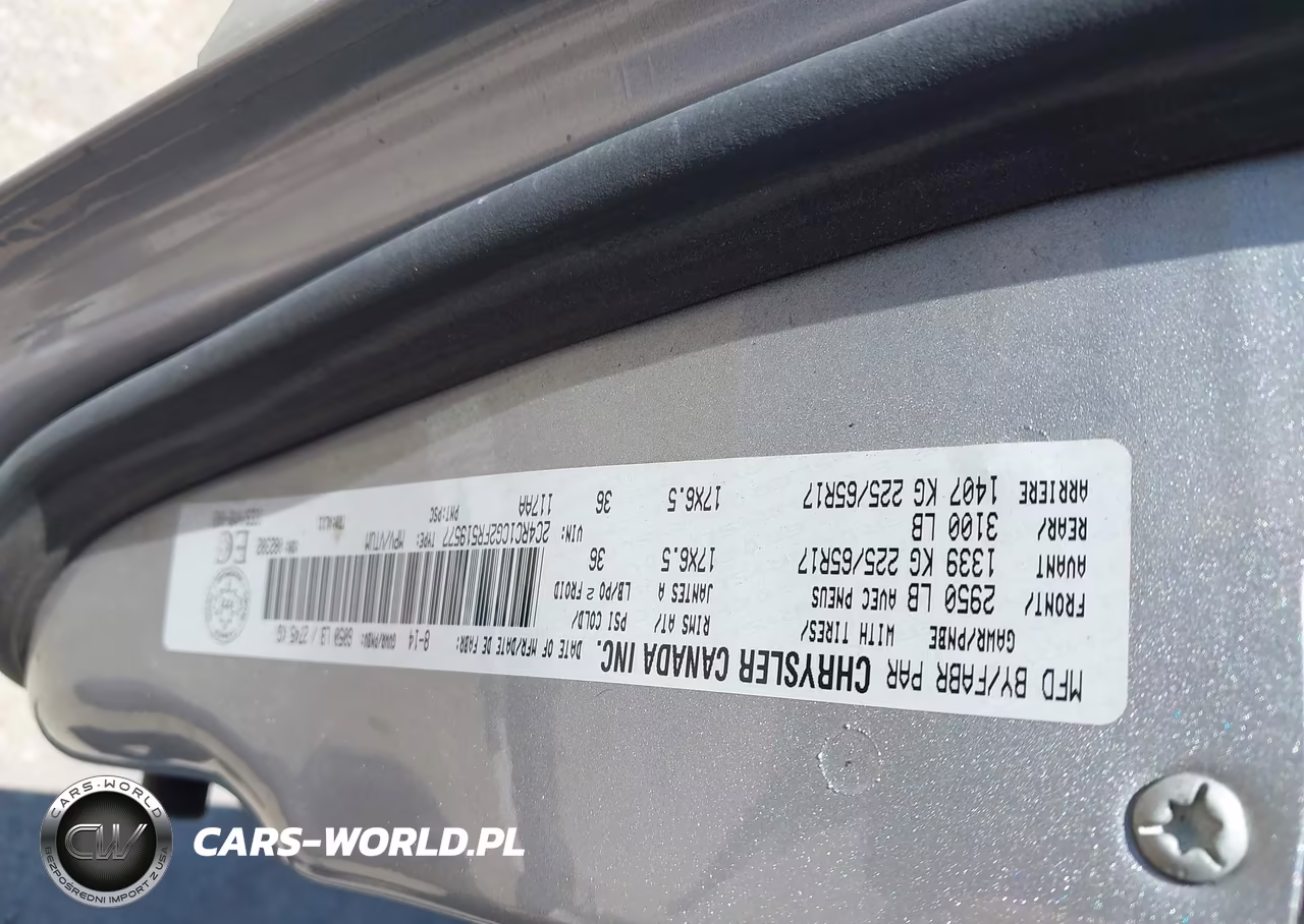 2015 Chrysler Town & Country Touring-L VIN:2C4RC1CG2FR519577 - 9