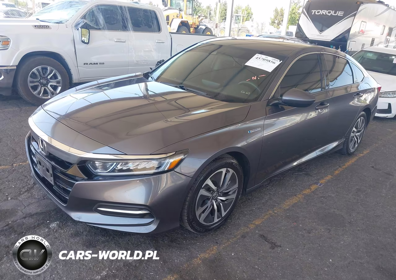 2019 Honda Accord Hybrid VIN:1HGCV3F10KA010378 - 2