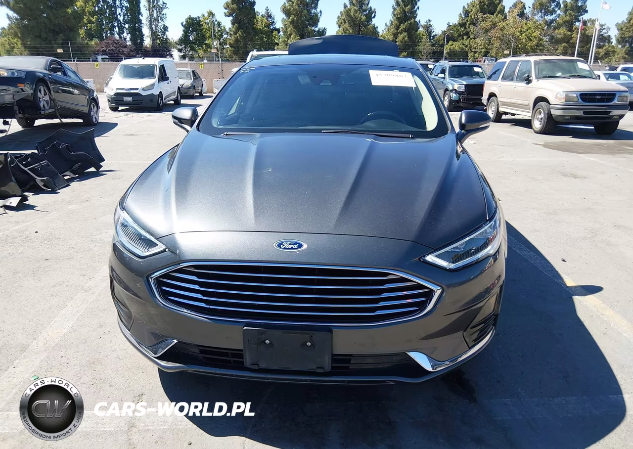 2019 Ford Fusion Hybrid Sel VIN:3FA6P0MU8KR209093 - 13