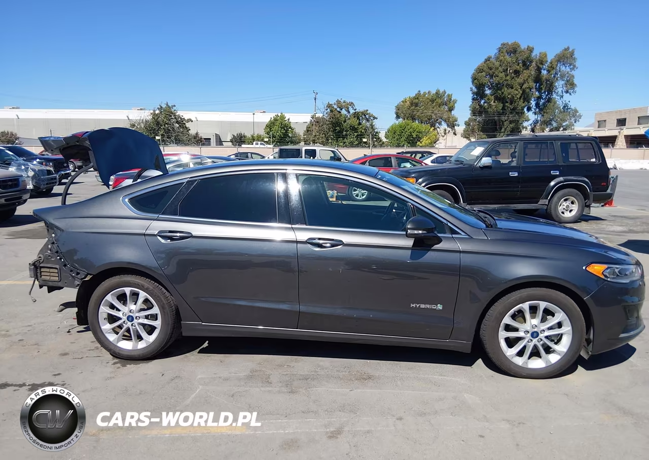 2019 Ford Fusion Hybrid Sel VIN:3FA6P0MU8KR209093 - 14