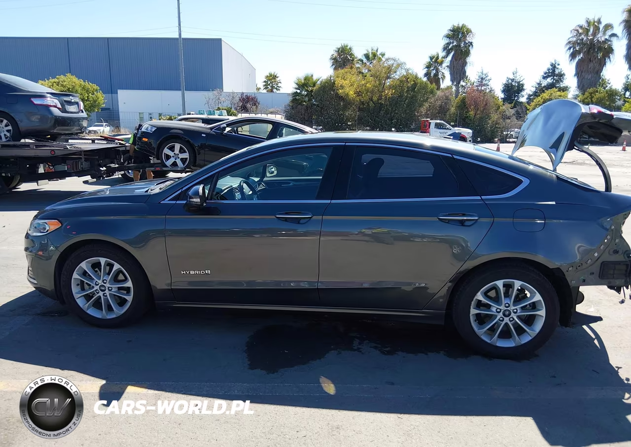 2019 Ford Fusion Hybrid Sel VIN:3FA6P0MU8KR209093 - 15