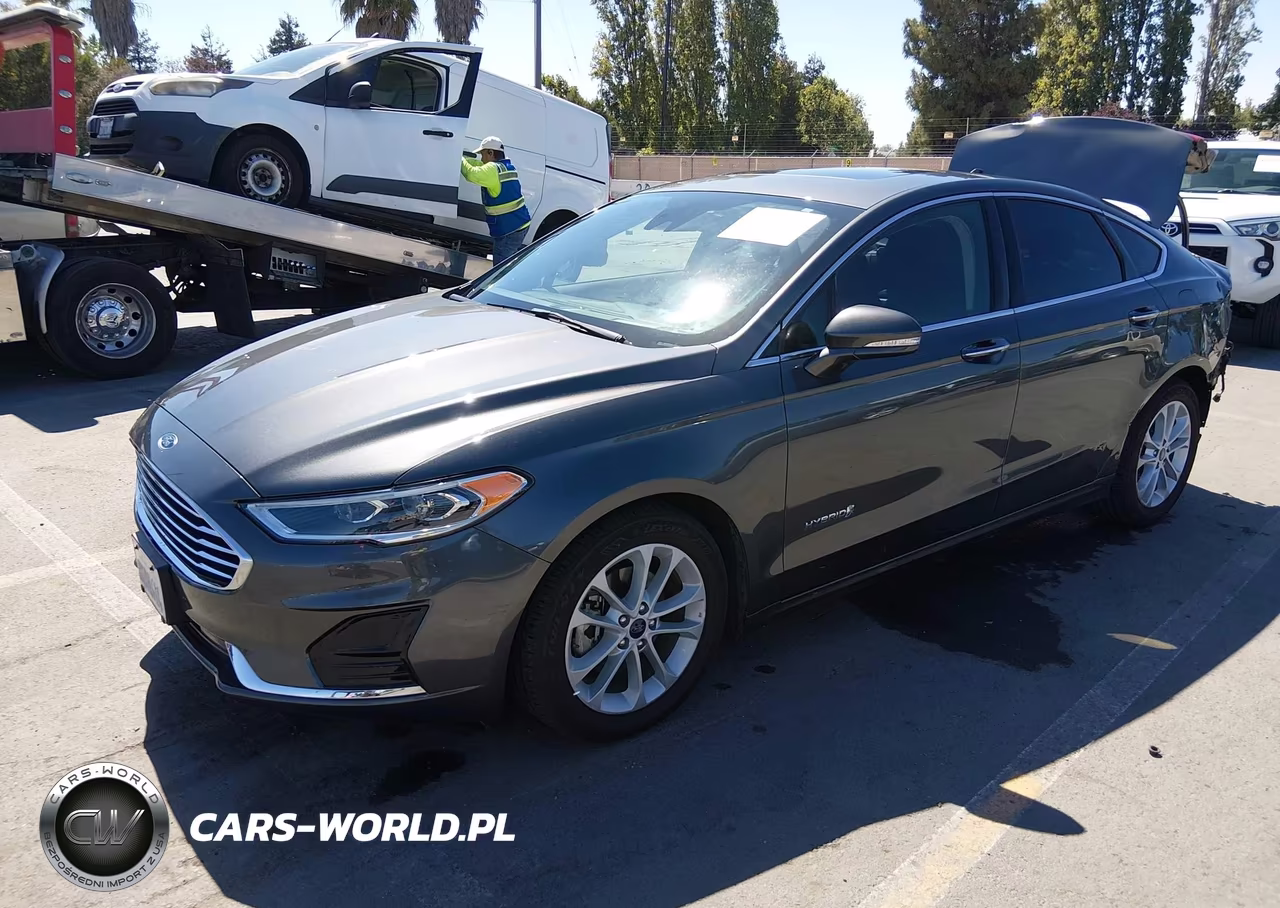 2019 Ford Fusion Hybrid Sel VIN:3FA6P0MU8KR209093 - 2