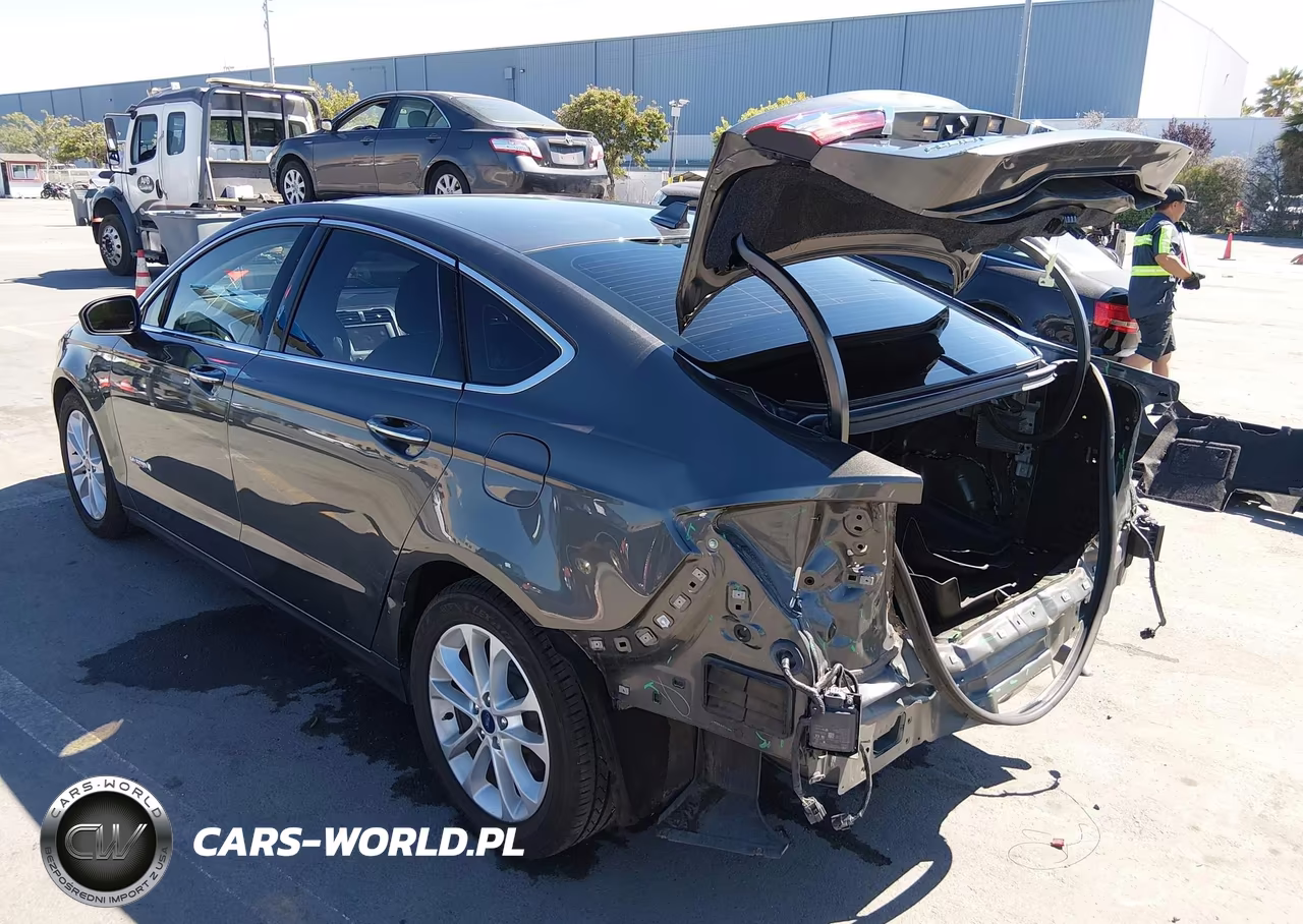 2019 Ford Fusion Hybrid Sel VIN:3FA6P0MU8KR209093 - 3
