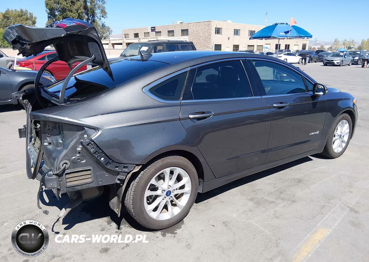2019 Ford Fusion Hybrid Sel VIN:3FA6P0MU8KR209093 - 4