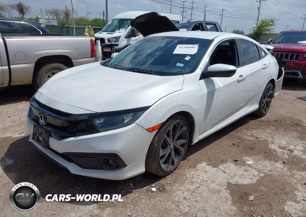 2019 Honda Civic Sport VIN:19XFC2F89KE022728 - 2