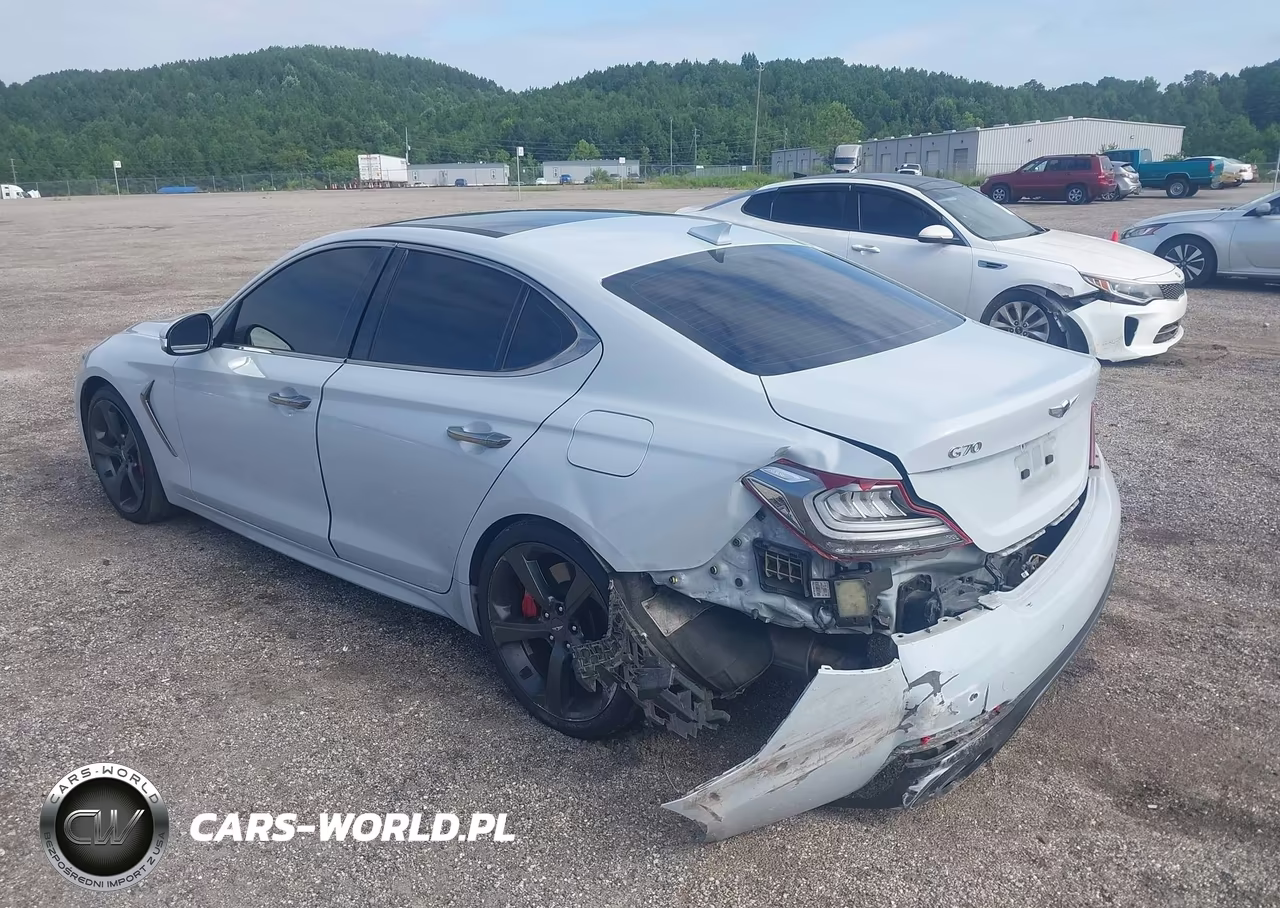 2019 Genesis G70 3.3T Advanced VIN:KMTG34LE1KU022171 - 3