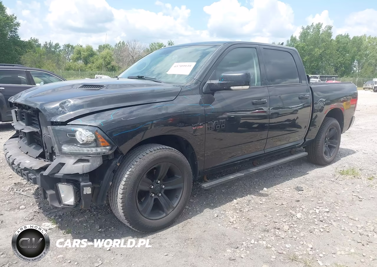 2018 Ram 1500 Sport VIN:1C6RR7MT9JS156769 - 2