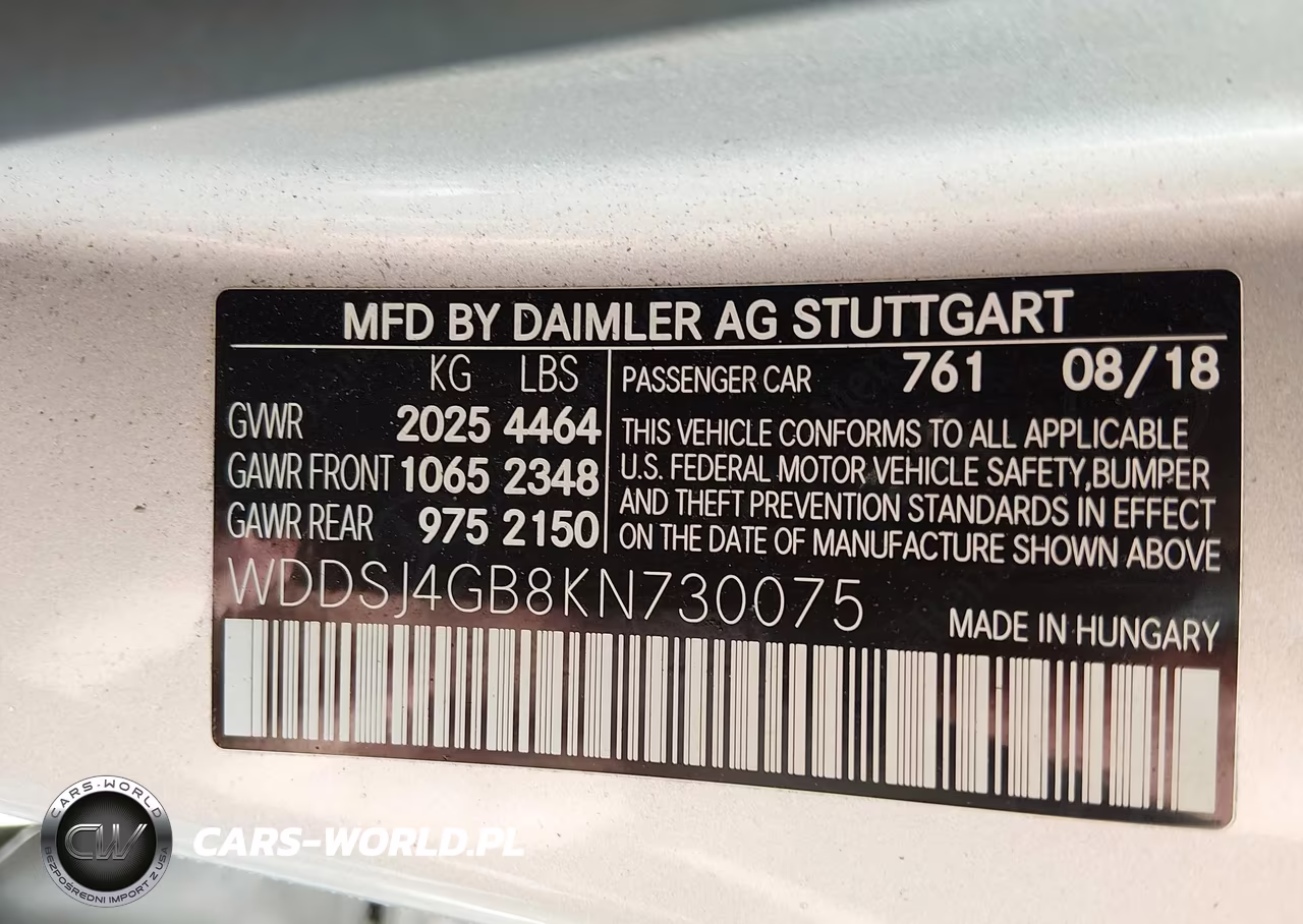 2019 Mercedes-Benz Cla 250 4Matic VIN:WDDSJ4GB8KN730075 - 9