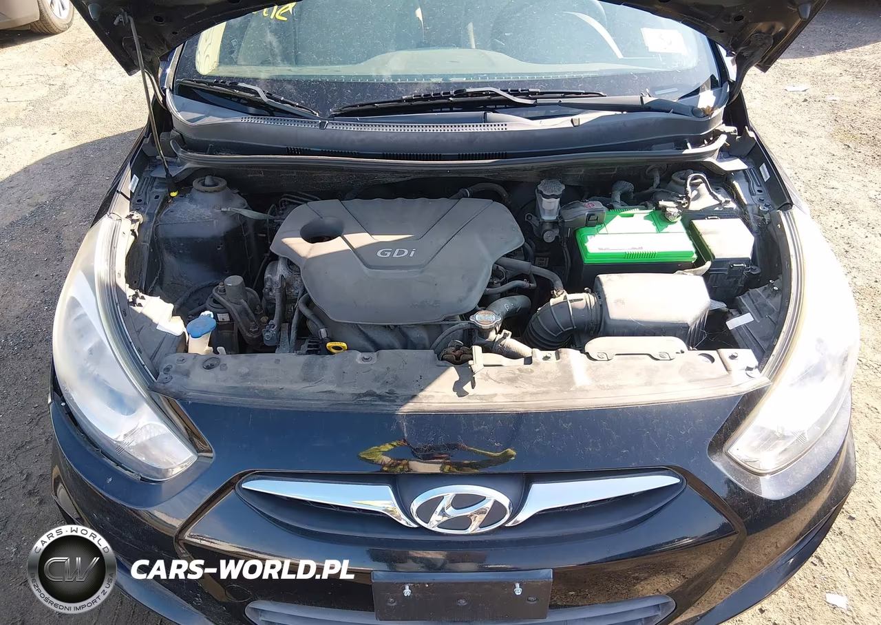 2012 Hyundai Accent Gls VIN:KMHCT4AE9CU081322 - 10