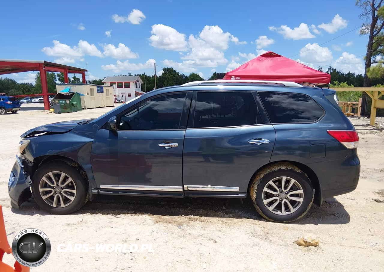 2015 Nissan Pathfinder Sl VIN:5N1AR2MM7FC709403 - 15