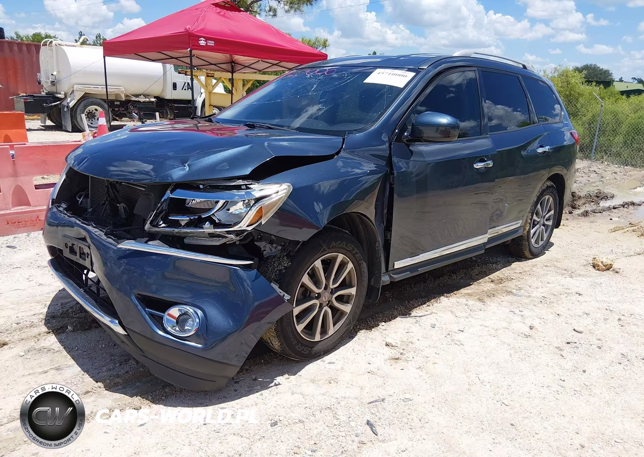 2015 Nissan Pathfinder Sl VIN:5N1AR2MM7FC709403 - 2