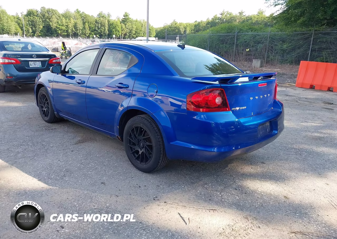 2013 Dodge Avenger Se VIN:1C3CDZABXDN628327 - 3