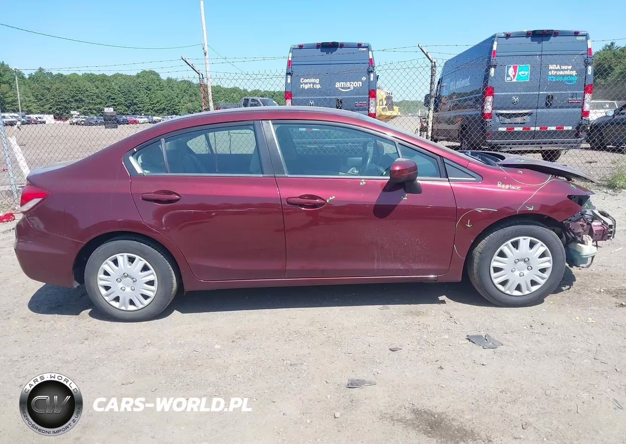 2015 Honda Civic Lx VIN:19XFB2F58FE246846 - 13