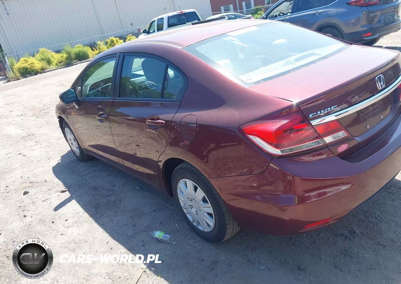 2015 Honda Civic Lx VIN:19XFB2F58FE246846 - 3